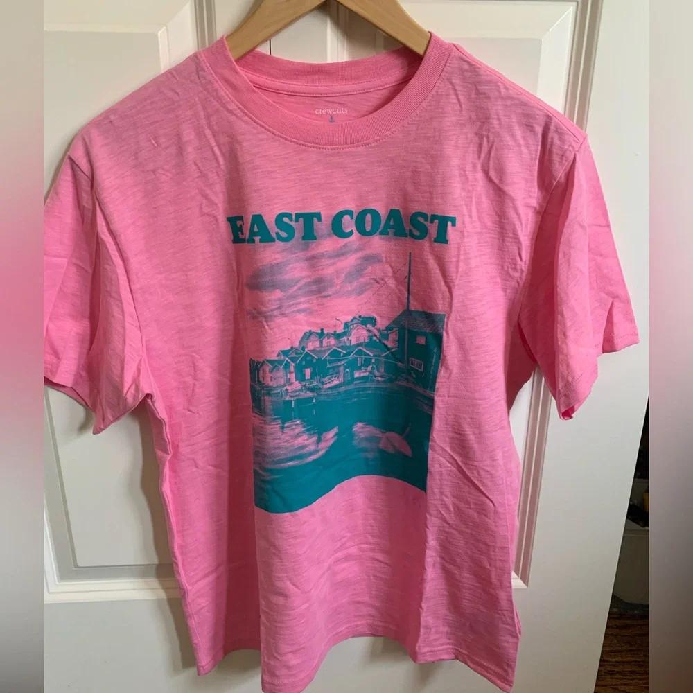 J. Crew Crewcuts Kids' East Coast graphic T shirt
Size: XL (12-14) NEW - Picture 3 of 13